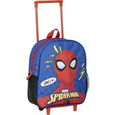 Afbeelding van Schoolrugzak met Wielen Spider Man Blauw 10 x 30 25 cm