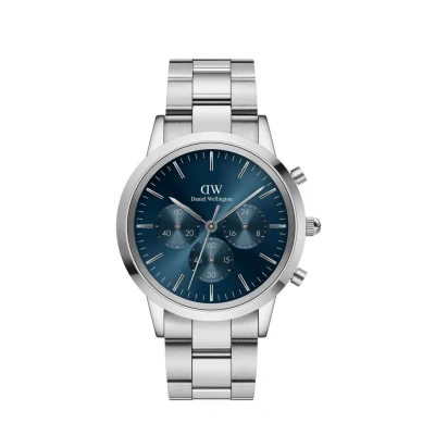 Afbeelding van Daniel Wellington heren Iconic Link horloge DW00100208 in de kleur Zilver