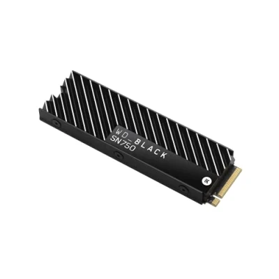 Image de WD Black SN750 NVMe SSD WDS100T3XHC 1 To interne M.2 2280 PCIe 3.0 x4 (NVMe) dissipateur de chaleur intégré