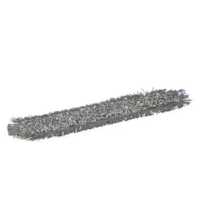 Afbeelding van Vikan Moppen Microfibre Damp 43 Microvezel Vlakmop Grijs Klittenband 1200mm