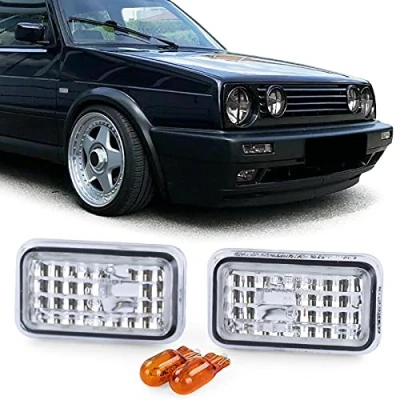 Afbeelding van Carparts Online GmbH 13319_1 zijknipperlichten glas helder chroom