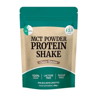 Afbeelding van Go Keto MCT Eiwitpoeder Chocolade (400 gr)