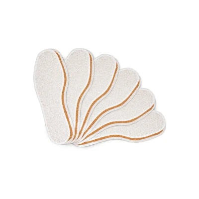 Afbeelding van Kaps 6 PAIR PACK Natural CORK Steun en inlegzolen, Maat: 41, White