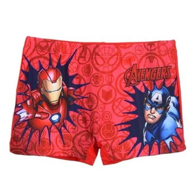 Afbeelding van Marvel Avengers zwembroek rood The zwemshort strak model maat 116