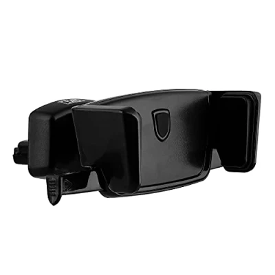 Image de Support grille d&#039;aération smartphone mâchoires automatiques noir tnb