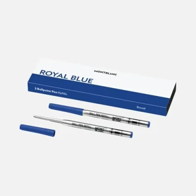 Afbeelding van Montblanc REFILL BP B 2x1 ROYAL BLUE PF Merk