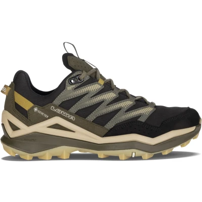 Afbeelding van Lowa Maddox Pro GTX Lo Wandelschoenen Heren Black Olive Zwart