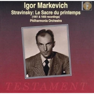 Afbeelding van Igor Markevich Stravinsky: Le Sacre du printemps