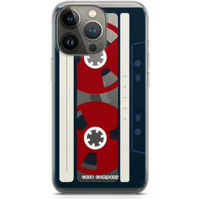 Afbeelding van Case Company® hoesje geschikt voor iPhone 13 Pro Here&#039;s your tape Soft Cover Telefoonhoesje Bescherming aan alle Kanten en Schermrand