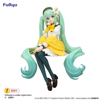 Afbeelding van Hatsune Miku Noodle Stopper PVC Statue Flower Fairy Lily White