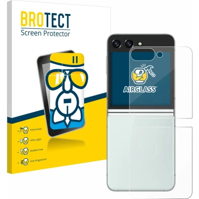 Afbeelding van BROTECT Screenprotector voor Samsung Galaxy Z Flip 5 (Achterkant) Folie Beschermfolie Beschermglas transparant