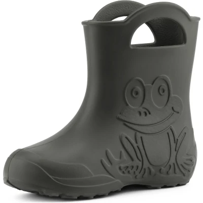 Afbeelding van Ladeheid LA CA Frog Kinder Regenlaarzen Rubber Licht EVA Carbone 34/35