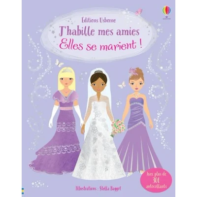 Image de J&#039;habille mes amies Elles se marient ! Dès 5 ans