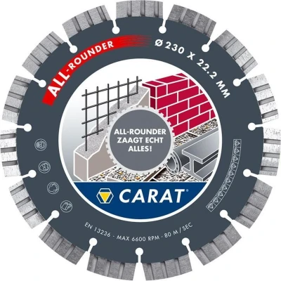 Afbeelding van Carat Laser Universeel Brilliant, Type All Rounder Ø125x22.23mm
