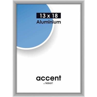 Afbeelding van Nielsen Design Fotolijst 53224 Accent Mat Zilver 13x18 cm