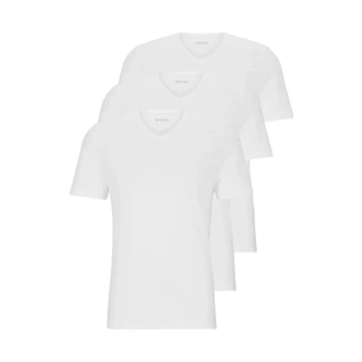 Afbeelding van BOSS Classic 3 PACK Hemd, Heren, Maat: XS, White