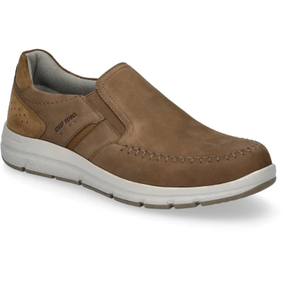 Afbeelding van Josef Seibel Giuseppe Instappers, Heren, Maat: 50, Braun Leer