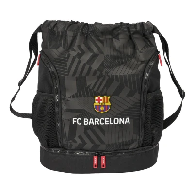 Afbeelding van Rugtas met Koordjes F.C. Barcelona Black Zwart 35 x 40 1 cm
