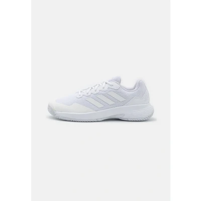 Afbeelding van adidas Gamecourt 2.0 tennisschoenen heren, Ftwr Wit/Ftwr Wit/Mat Zilver