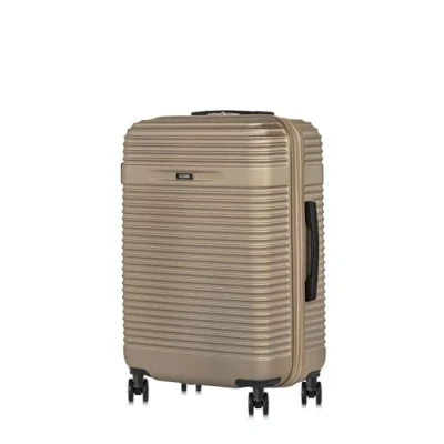 Afbeelding van Ochnik Koffer Harde hoes Materiaal: PC Model: WALPC 006 Aluminium telescoopsteel, Beige