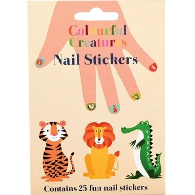 Afbeelding van Rex london nagelstickers colourful creatures