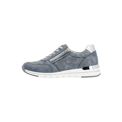 Afbeelding van Remonte Sneakers blauw Synthetisch Dames Maat 39