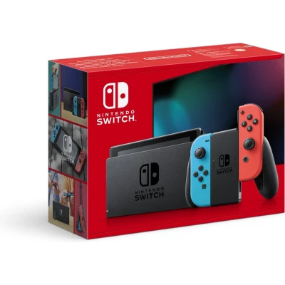 Afbeelding van Nintendo Switch Rood /Blauw Verbeterde accuduur nieuw model