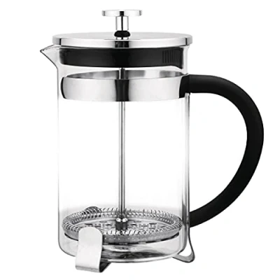 Image de Cafetière à Piston en Acier Inoxydable 12 Tasses Olympia Verre/inox15