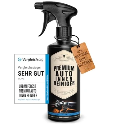 Afbeelding van Autoreiniger interieurverzorging Bekledingsreiniger voor het reinigen van autostoelen Car care interieur en cockpit Professionele autopreparatie Premium reiniger URBAN FOREST 500ml