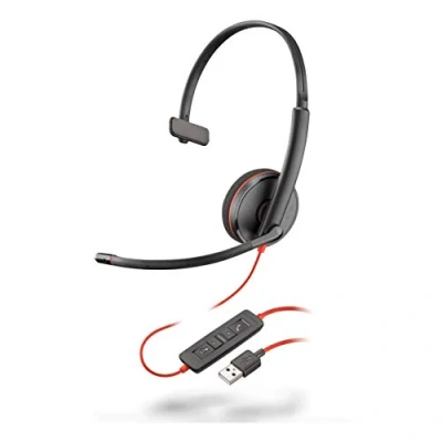 Afbeelding van Plantronics 209744 101 Blackwire UC hoofdtelefoon C3210
