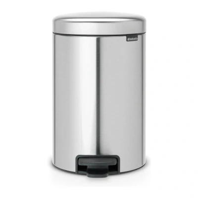 Afbeelding van Brabantia Pedaalemmer 12 liter NewIcon mat/rvs