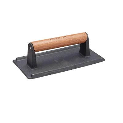 Afbeelding van KitchenCraft Vlees en gehaktpers van gietijzer, 21 x 11 cm
