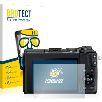 Afbeelding van BROTECT Screenprotector voor Canon EOS M6 Folie Beschermfolie Beschermglas transparant