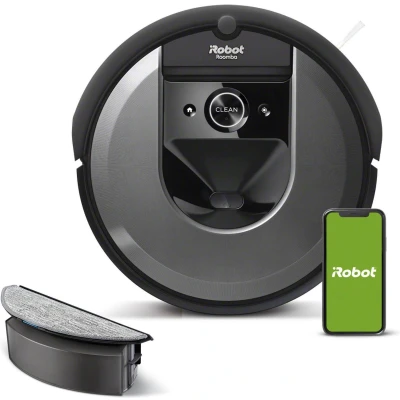 Afbeelding van iRobot Roomba Combo® i8 Robotstofzuiger Met Dweilfunctie Laadstation Ideaal voor Huisdieren i8178