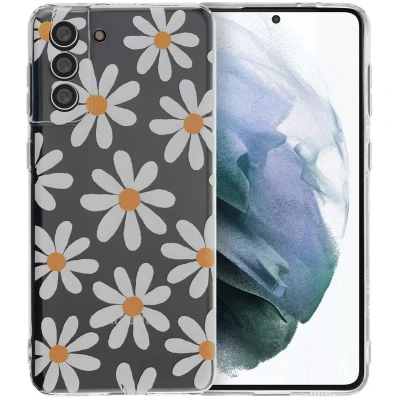 Afbeelding van iMoshion hoesje Geschikt voor Samsung Galaxy S21 Plus Siliconen Design Meerkleurig / Leopard Transparent
