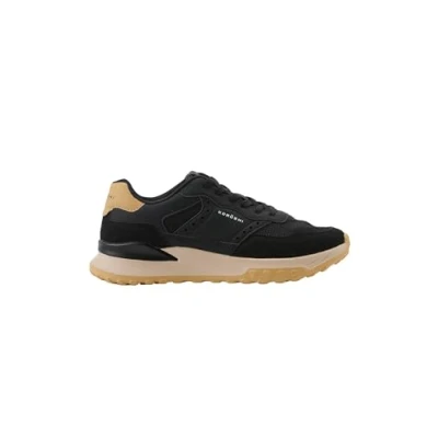 Afbeelding van Koroshi Sneakers laag, Heren, Maat: 42, Black Schoenen
