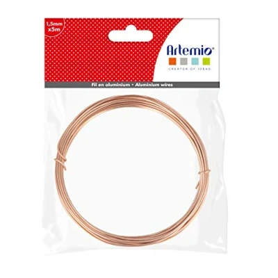 Afbeelding van ALUMINIUM THREAD 1,5MM X 5M CUIVRE