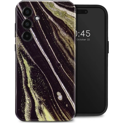 Afbeelding van Selencia Hoesje Geschikt voor Samsung Galaxy A35 Vivid Backcover Chic Marble