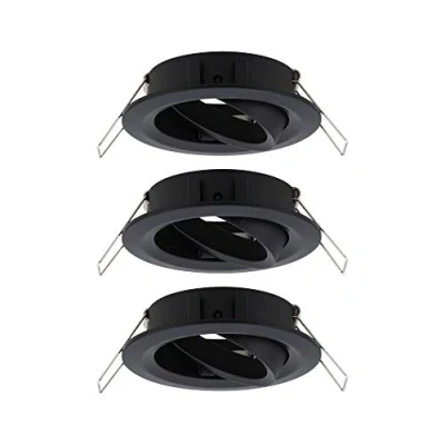 Afbeelding van Paulmann 92487 EBL Choose Inbouwring Set van 3 stuks 10 W Zwart (mat)