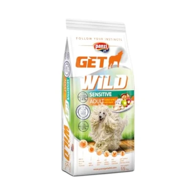 Afbeelding van Get Wild Hypoallergeen hondenvoer gevoelige maag/darmenKalkoen 15kg