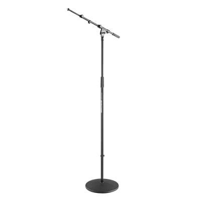 Image de Accessoires sonorisation K&amp;M 26145 300 55 STAND MICRO MICROPHONE NOIR pieds de micros