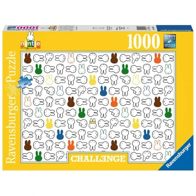 Afbeelding van Ravensburger Challenge Puzzel Nijntje, 1000st.