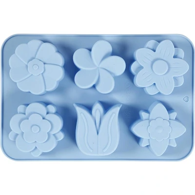 Afbeelding van Creotime Siliconen Vormen 60 X 75 Cm Blauw