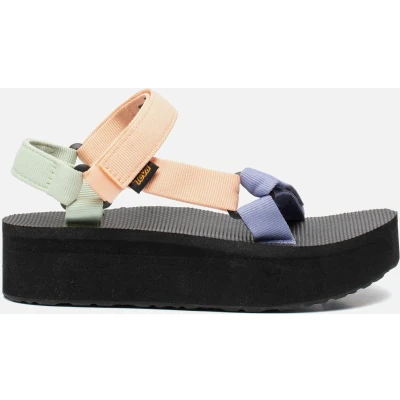 Afbeelding van Teva Flatform Universal Womens Outdoorsandalen multicoloured, Dames, Maat: 39, Multi coloured Textiel
