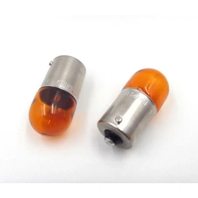 Afbeelding van 2 Philips RY10W 12V10W 12093 BAU15s lamp original auto car turn signal light /MP3