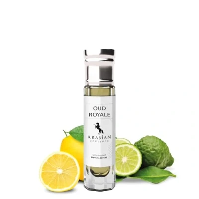 Afbeelding van Oud Royale FR248 Geurolie voor heren, 6 ml, Arabische weelderigheid, houtachtig, muskus, poeder, citrus, kruidig, aromatisch.