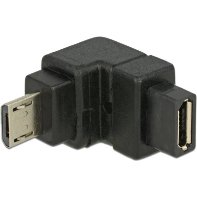 Afbeelding van DeLOCK USB2.0Micro B/USB2.0Micro B Zwart