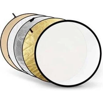 Afbeelding van Caruba reflectieschermen 5 in 1 Gold, Silver, Soft White, Translucent 56cm