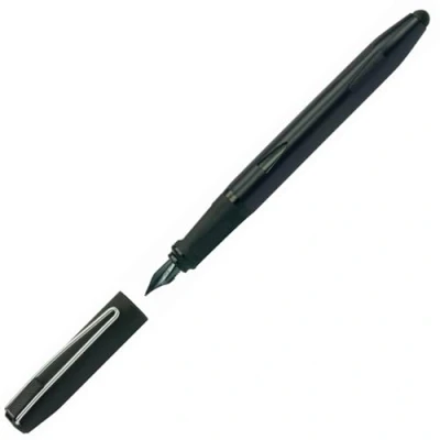 Afbeelding van Online Switch Plus vulpen met patroon en touch pen in één, zwart, iridiumveer, kaliber M, 1 stuk