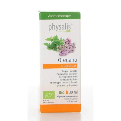 Afbeelding van Physalis Essentiële Olie Oregano Bio 30ml